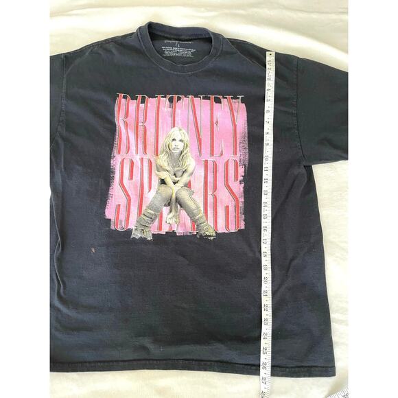 Britney Spears Pink Graphic T-Shirt Size Large 2021 - Picture 4 of 6